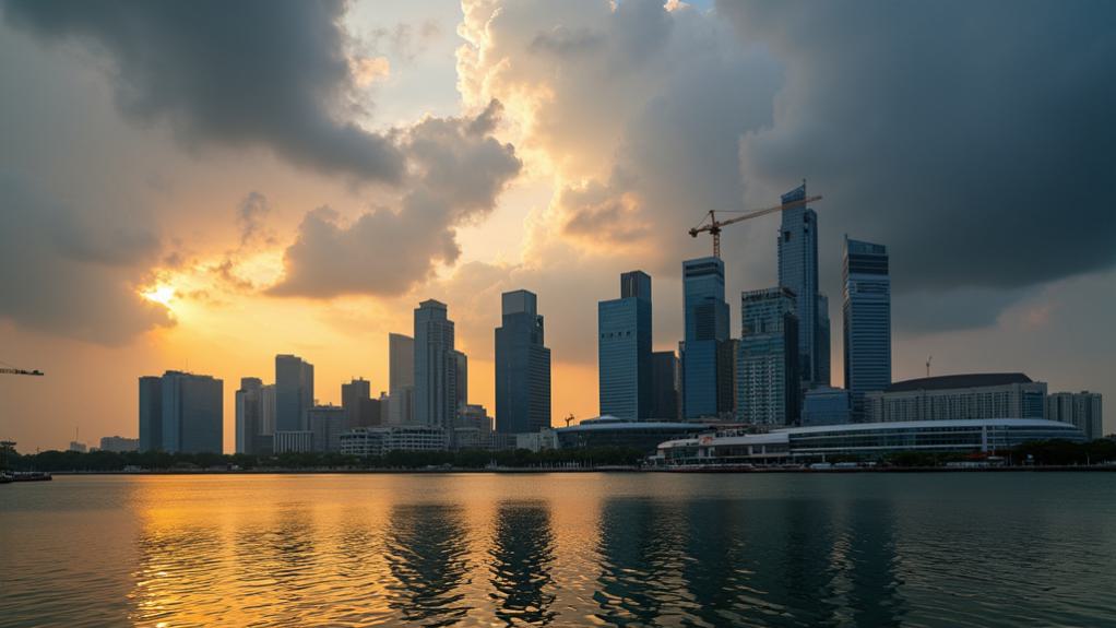 resilient singapore property market