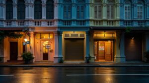 shophouse sales decline sharply