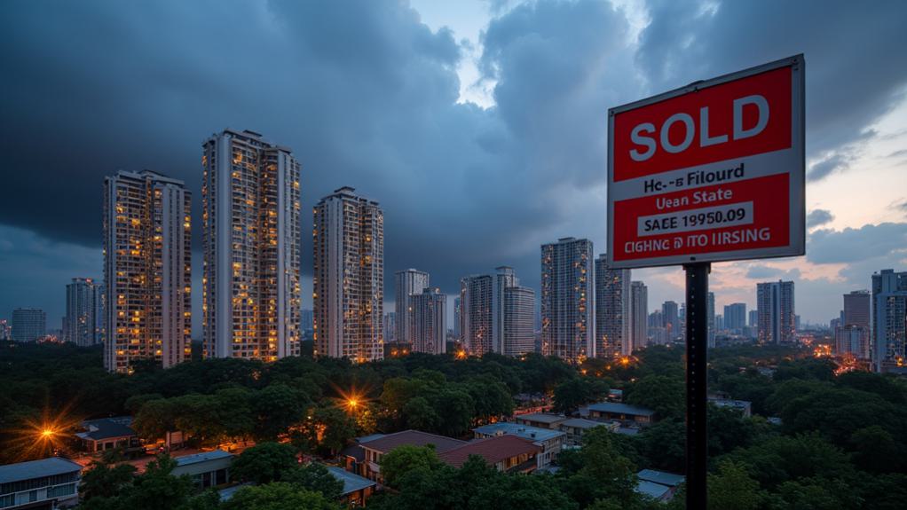 singapore residential price surge