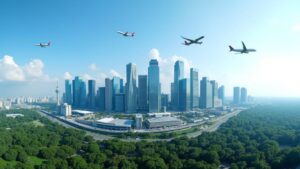 taller buildings enhancing urban landscape