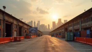 industrial hub closure housing transformation