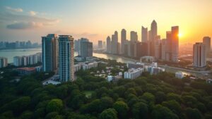 steady property price growth