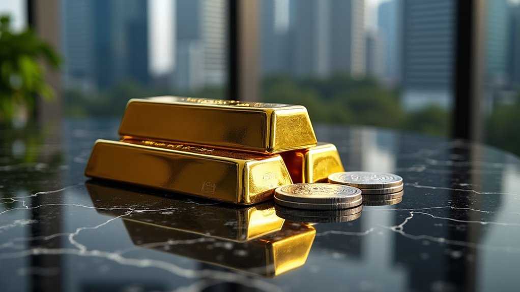 gold and silver prices rise