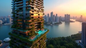 luxury marina view residences
