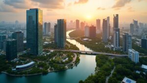 vibrant sustainable urban development