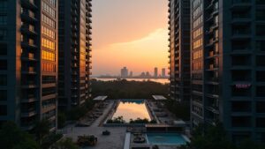 luxury condos faced losses