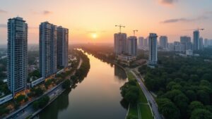 quiet town becomes city