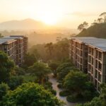 serene dairy farm community