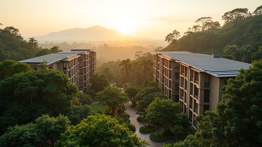 serene dairy farm community