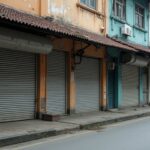shophouse sales and rents collapse