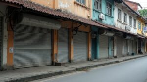shophouse sales and rents collapse