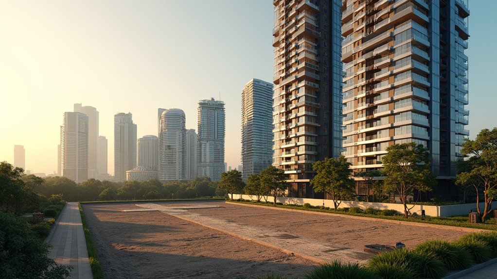 rising land bids push s 3 000psf