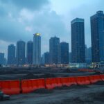 developers aggressively bidding land